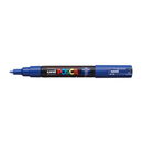 White Smoke Posca PC1M  Extra Fine Bullet Tip Paint Marker, Blue Paint Markers