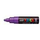 White Smoke Posca PC 7M Bold Bullet Tip Paint Marker, Violet Paint Markers