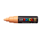 White Smoke Posca PC 7M Bold Bullet Tip Paint Marker, Light Orange Paint Markers