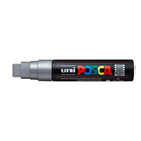 Dark Slate Gray Posca PC17  Broad Chisel Tip Paint Marker, Silver Paint Markers