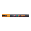 Dark Gray Posca PC-3M Fine Bullet Tip Paint Marker, Glitter Orange Paint Markers