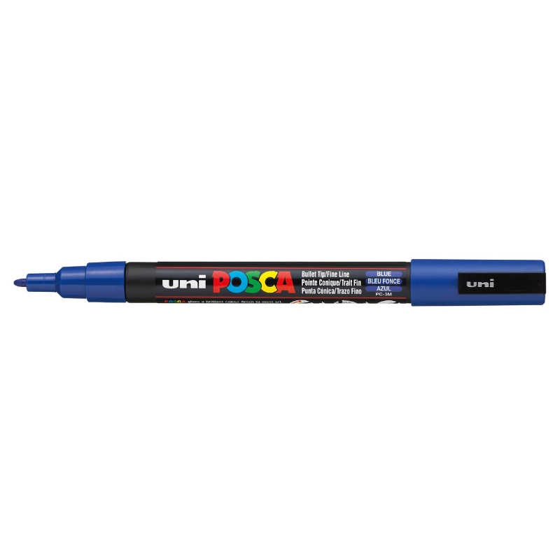 Posca PC-3M Fine Bullet Tip Paint Marker, Blue