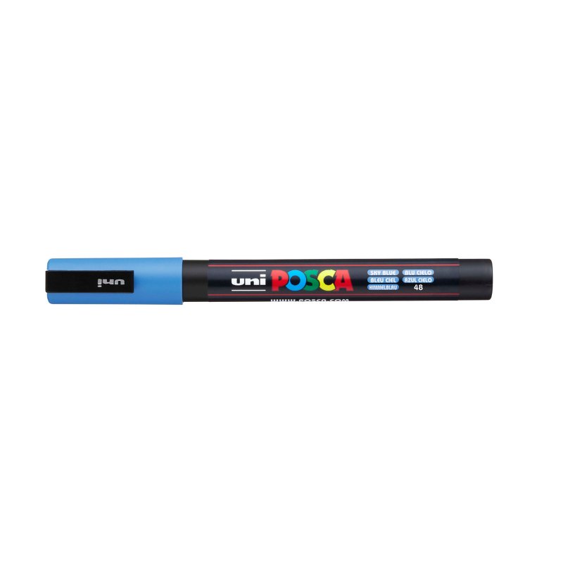 Posca PC-3M Fine Bullet Tip Paint Marker, Sky Blue
