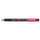 Gray Posca PC 1MR Ultra Fine Bullet Tip Paint Marker, Pink Paint Markers