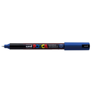 Gray Posca PC 1MR Ultra Fine Bullet Tip Paint Marker, Blue Paint Markers