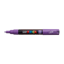 White Smoke Posca PC1M  Extra Fine Bullet Tip Paint Marker, Violet Paint Markers