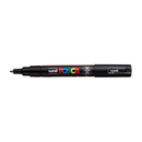 Black Posca PC1M  Extra Fine Bullet Tip Paint Marker, Black Paint Markers