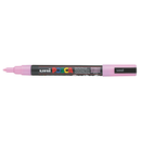 White Smoke Posca PC-3M Fine Bullet Tip Paint Marker, Light Pink Paint Markers