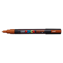 White Smoke Posca PC-3M Fine Bullet Tip Paint Marker, Bronze Paint Markers