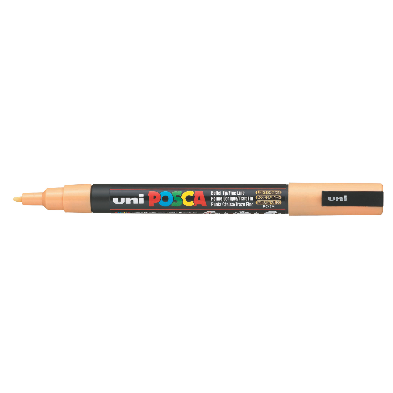 Posca PC-3M Fine Bullet Tip Paint Marker, Light Orange