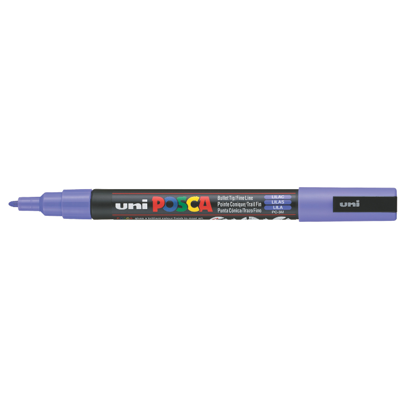 Posca PC-3M Fine Bullet Tip Paint Marker, Lilac