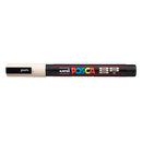 Dark Gray Posca PC-3M Fine Bullet Tip Paint Marker, Beige Paint Markers