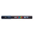 Light Slate Gray Posca PC-3M Fine Bullet Tip Paint Marker, Navy Paint Markers