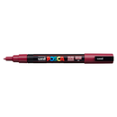 Dim Gray Posca PC-3M Fine Bullet Tip Paint Marker, Red wine Paint Markers