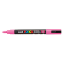 White Smoke Posca PC-3M Fine Bullet Tip Paint Marker, Pink Paint Markers