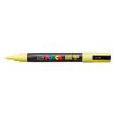 Slate Gray Posca PC-3M Fine Bullet Tip Paint Marker, Sunshine Yellow Paint Markers