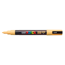 Khaki Posca PC-3M Fine Bullet Tip Paint Marker, Apricot Paint Markers