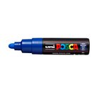 White Smoke Posca PC 7M Bold Bullet Tip Paint Marker, Blue Paint Markers