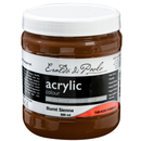 Light Gray Eraldo di Paolo Acrylic Paint Burnt Sienna 500ml Acrylic Paints