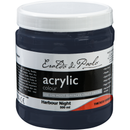 Dark Slate Gray Eraldo di Paolo Acrylic Paint Harbour Night 500ml Acrylic Paints
