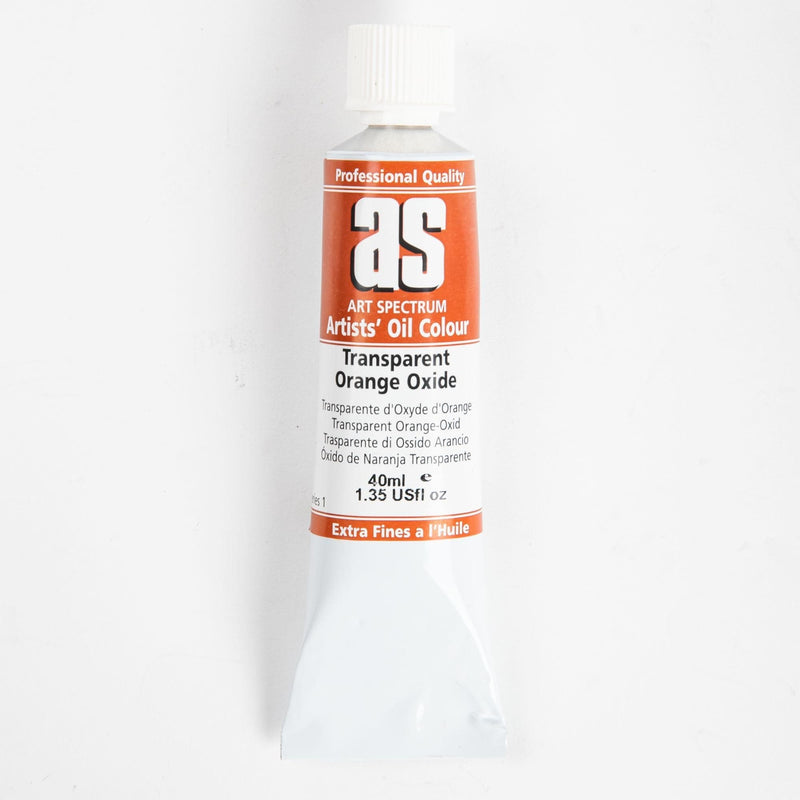 Art Spectrum Oil Paint 40mL Transparent Orange Oxide S1