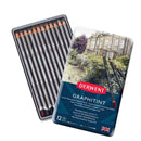 White Smoke Derwent Graphitint Tin 12 Pencils