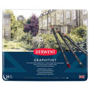 Midnight Blue Derwent Graphitint Tin 24 Pencils