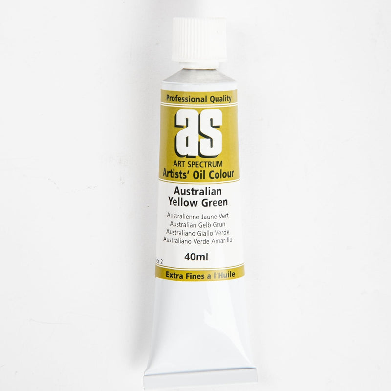 Art Spectrum Oil Paint 40mL Australian Yellow Green S2