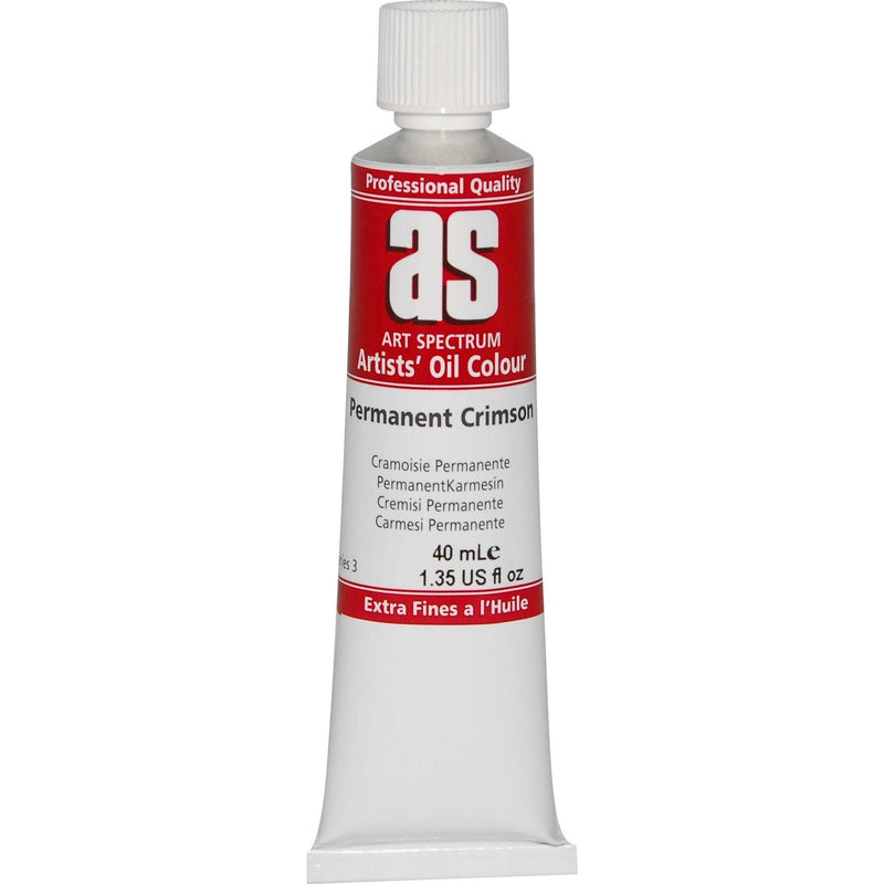 Art Spectrum Oil Paint 40mL Permanent Crimson  S3