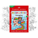 Dark Slate Gray Faber Castell Unicorns & Friends 40pg Colouring Book