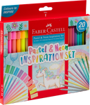 Pastel & Neon Inspiration Set, Box of 20