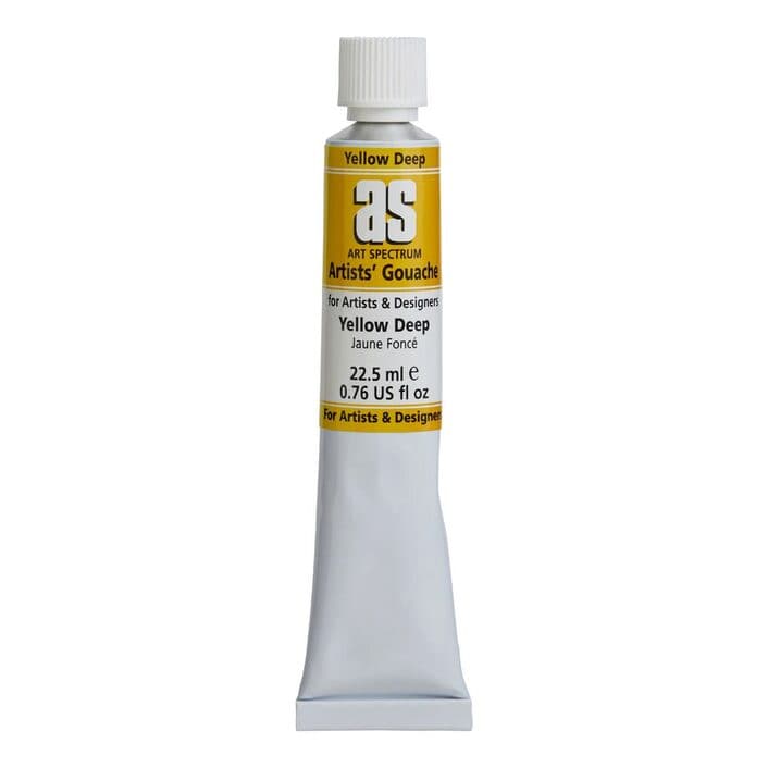 Art Spectrum  Gouache 22.5mL Yellow Deep