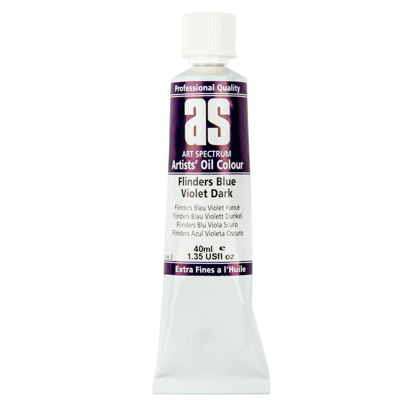 Art Spectrum Oil Paint 40mL Flinders Blue Violet Dark S3