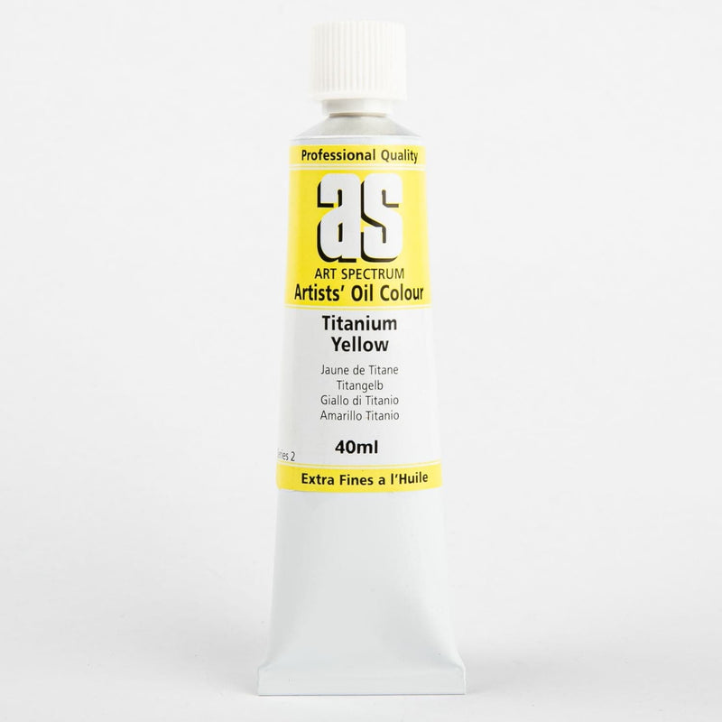 Art Spectrum Oil Paint 40mL Titanium Yellow S2