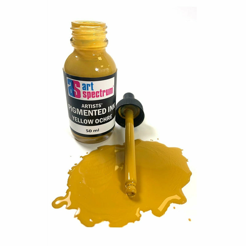 Art Spectrum  Pigmented Ink 50mL Yellow Ochre