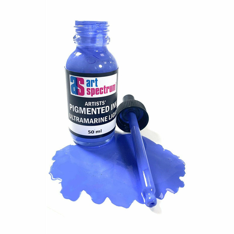 Art Spectrum  Pigmented Ink 50mL Ultramarine Light
