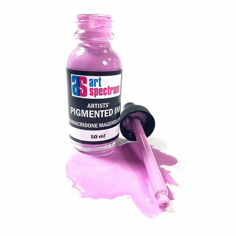 Art Spectrum  Pigmented Ink 50mL Quinacridone Magenta Light
