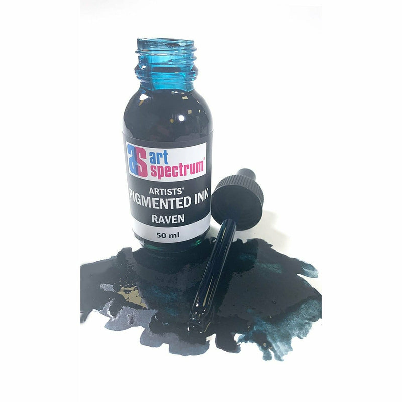 Art Spectrum  Pigmented Ink 50mL Raven