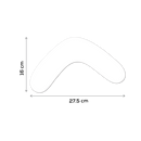 Teacher's Choice Boomerang Cut Outs 25 Pieces - White