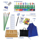 Light Gray The Art Studio Art Class Series Acrylic Easel Art Set Acrylic Painting Sets