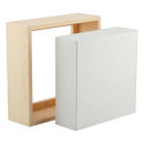 6 x 6 Inches Eraldo Stretched Canvas with Wood Frame