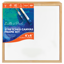 6 x 6 Inches Eraldo Stretched Canvas with Wood Frame