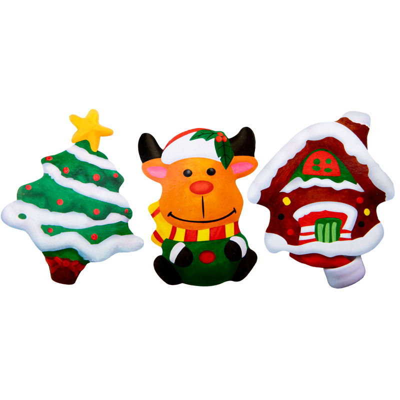 Firebrick Mould & Paint - Christmas 3D Kids Activities