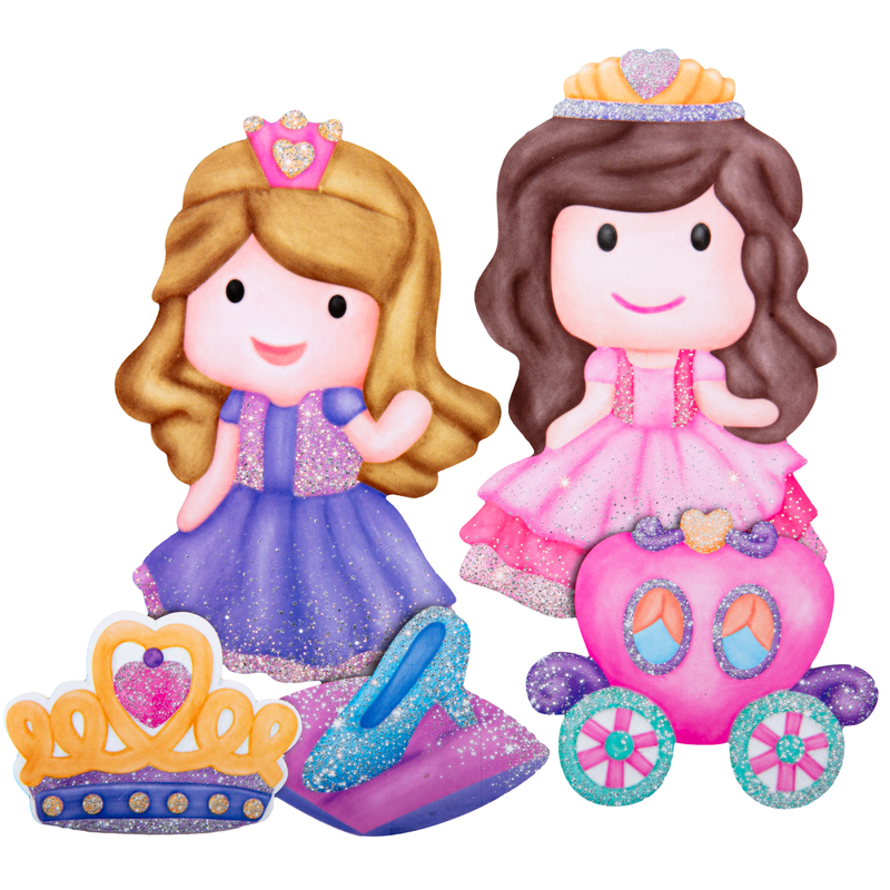 Rosy Brown Mould & Paint - Glitter Princess Kids Activities