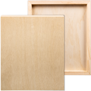 Tan The Art Studio Wooden Panel 25x30cm 20mm Deep Canvas and Painting Surfaces