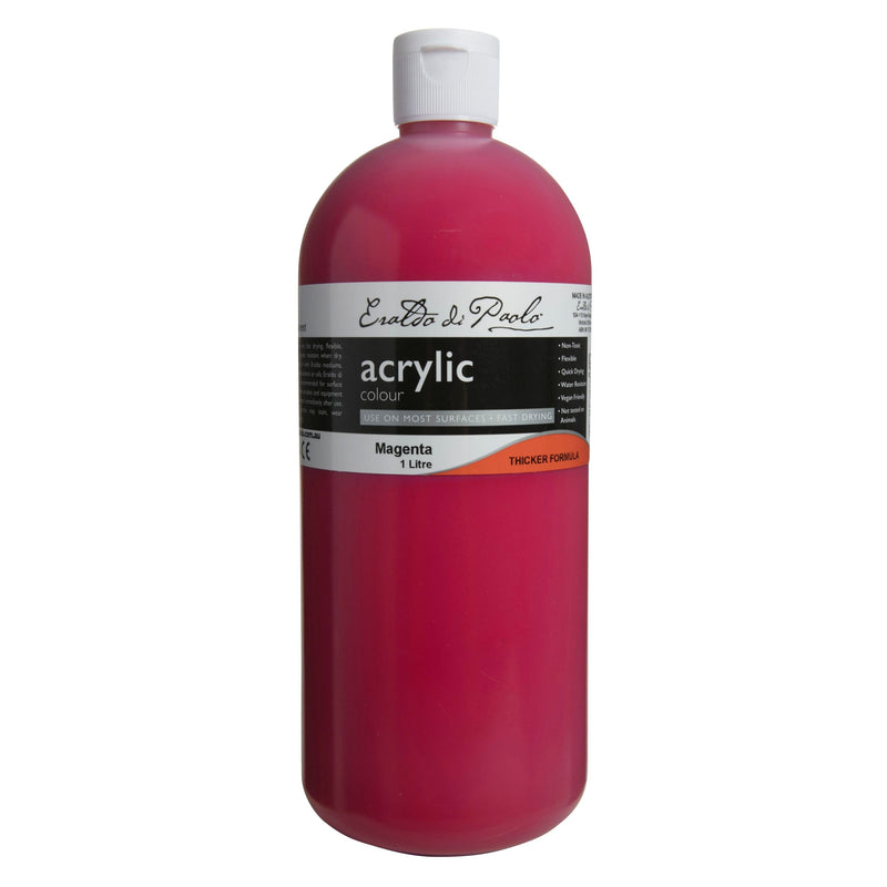 Eraldo di Paolo Acrylic Paint, Magenta, 1L