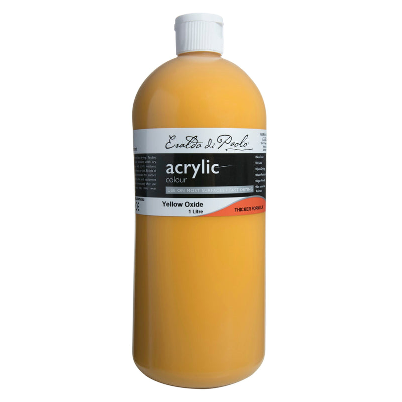 Eraldo di Paolo Acrylic Paint, Yellow Oxide, 1L
