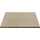 Dark Gray Urban Crafter Square Plywood Panel for Resin Art 25 x 25 x 0.6cm Woodcraft