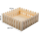 Tan Urban Crafter Plywood Fence Storage Box 22.7 x 22.7 x 8.5cm Woodcraft