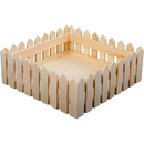 Tan Urban Crafter Plywood Fence Storage Box 22.7 x 22.7 x 8.5cm Woodcraft